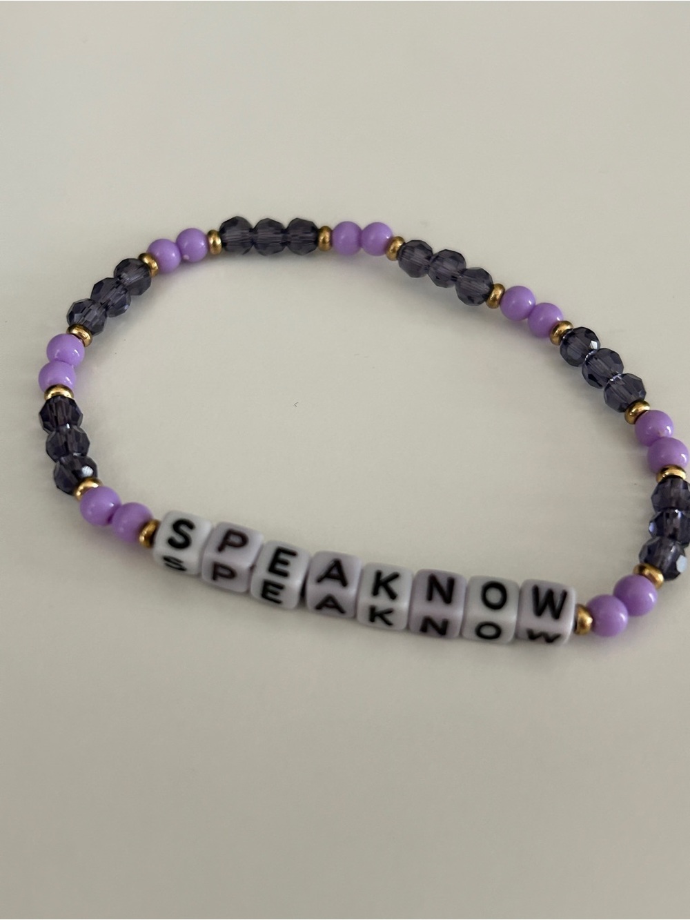 Taylor Swift Friendship Bracelet Multi-Color Letter & Bead Stackable Bracelets